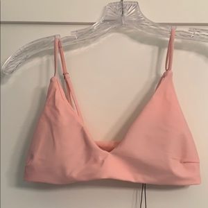 BRAND NEW baby pink bikini top